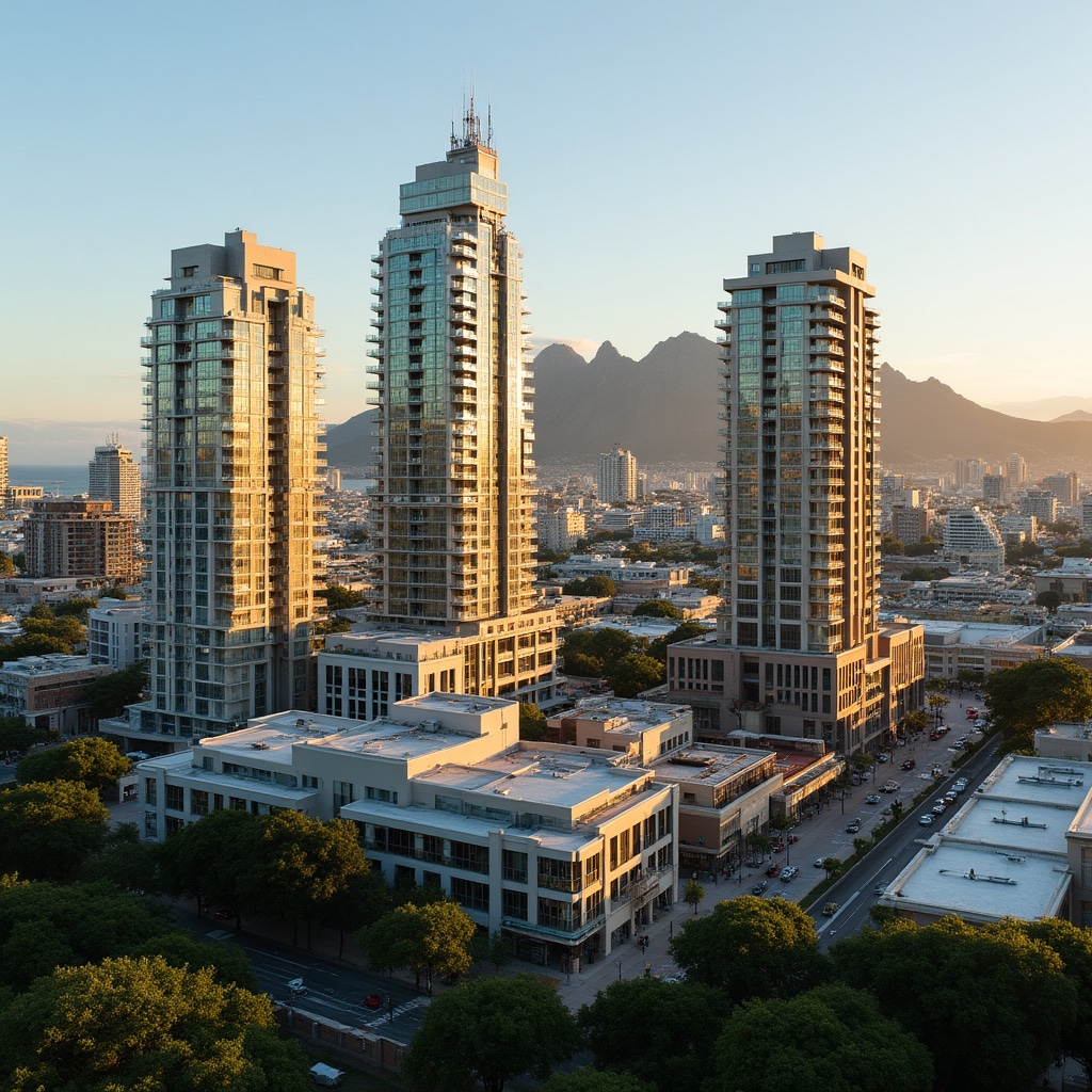 Isigcawu samadolobha esimanje saseKapa elikhombisa izakhiwo ezixubile