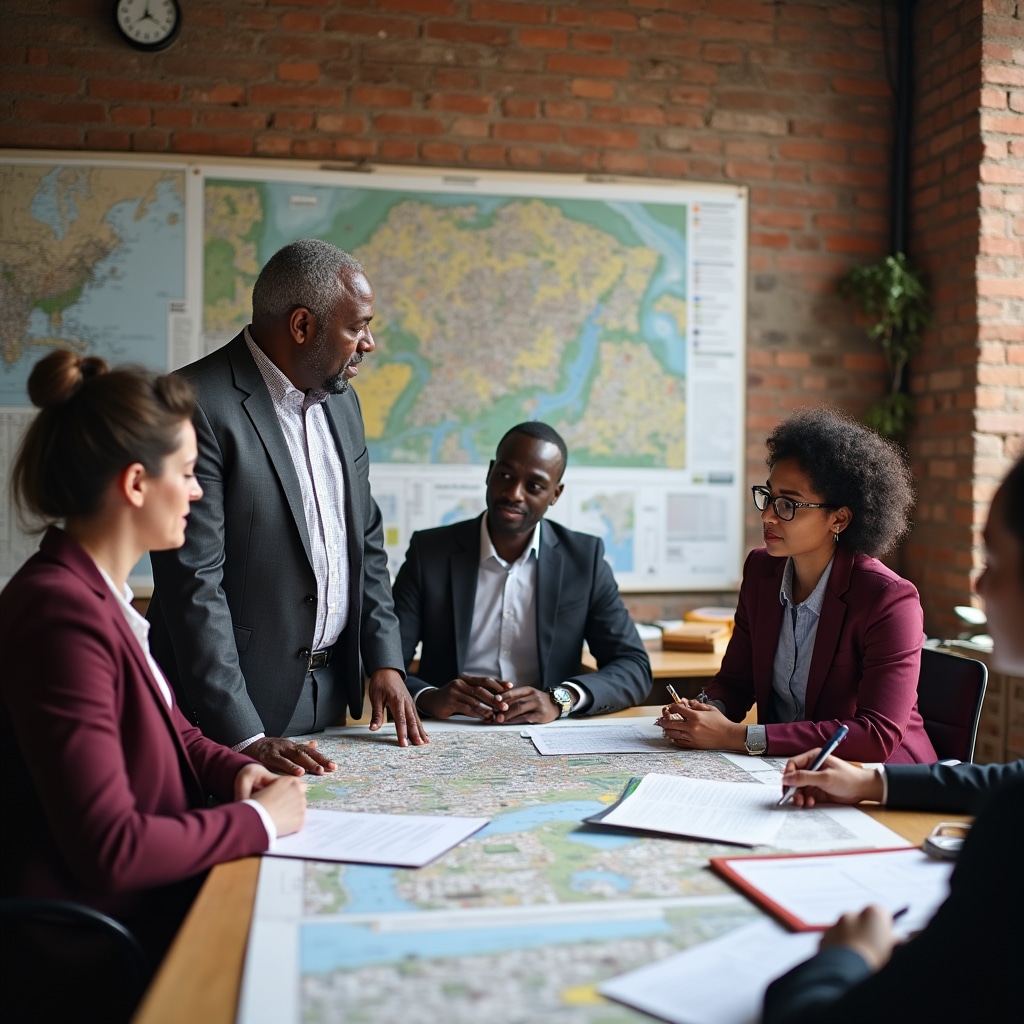 Ochwepheshe bokucwaninga kwamadolobha bexoxa ngamasu okuthuthukisa